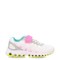 Big Kid (3.5-7)*K-Swiss Girl's , Tubes Comfort 200 Sneaker - Little Kid Highrise/Neon Pink/Neon Teal/Opt Yellow