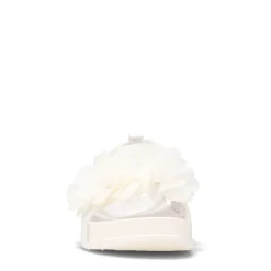 Sandals*Laura Ashley Girl's , La Flower Sandal - Toddler White