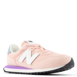 Little Kid (10.5-3)*New Balance Girl's , 237 Sneaker â€“ Little Kid Pink/Violet Crush