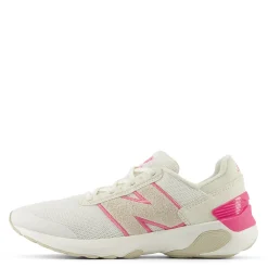 Big Kid (3.5-7)*New Balance Girl's , 1440 v1 Sneaker - Big Kid Sea Salt/Real Pink