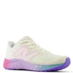 Big Kid (3.5-7)*New Balance Girl's , Arishi Fresh Foam v4 Sneaker - Big Kid Sea Salt/Mid Century Pink