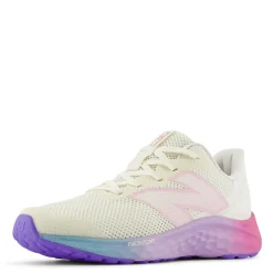 Sneakers & Athletic*New Balance Girl's , Arishi Fresh Foam v4 Sneaker - Big Kid Sea Salt/Mid Century Pink