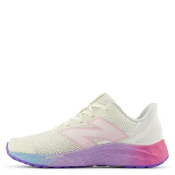 Sneakers & Athletic*New Balance Girl's , Arishi Fresh Foam v4 Sneaker - Big Kid Sea Salt/Mid Century Pink