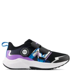 Little Kid (10.5-3)*New Balance Girl's , Fuel Core Reveal v4 Sneaker - Little Kid Black/Purple/Blue Multi