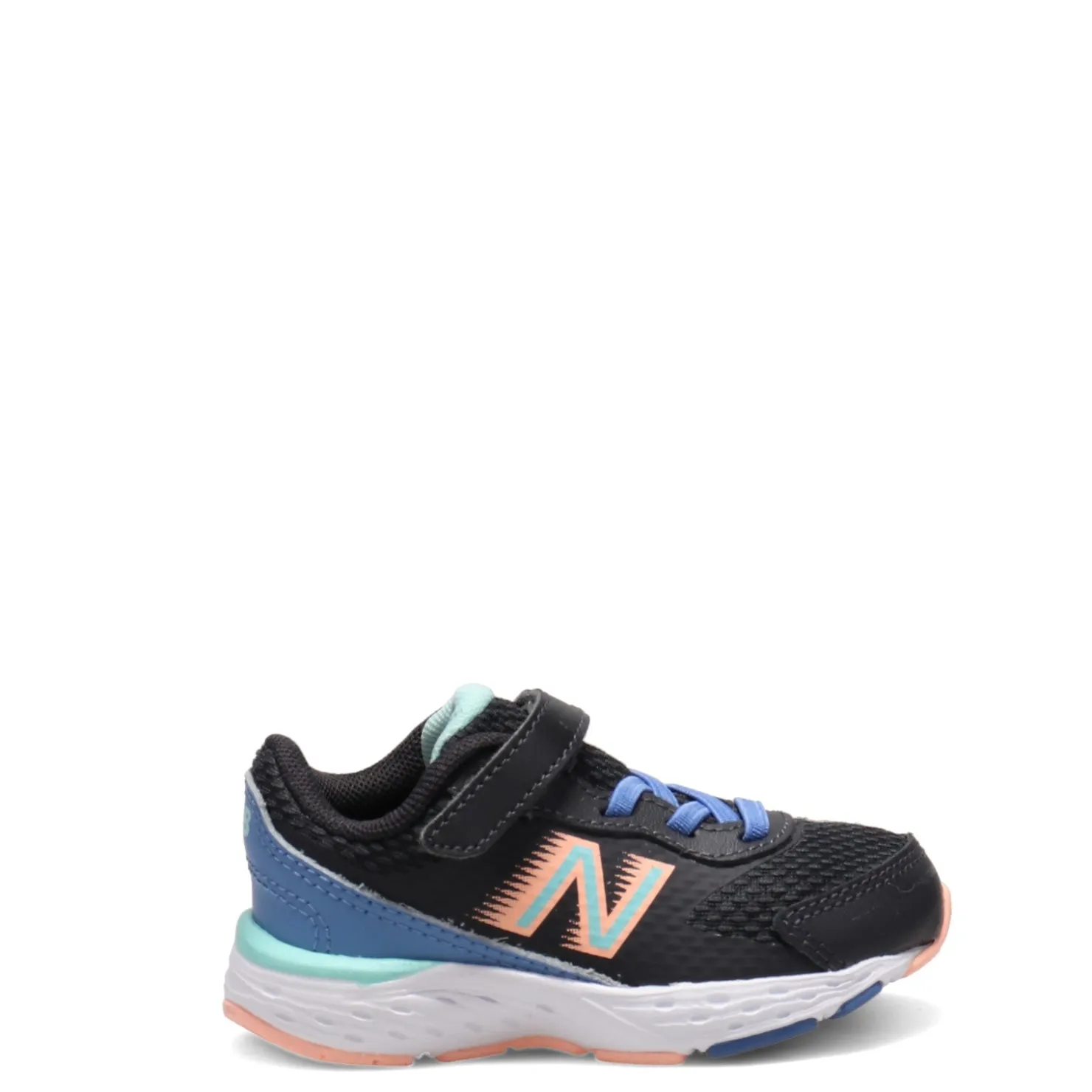 Toddler (3.5-10)*New Balance Girl's , 680v6 Sneaker - Toddler Grey Blue