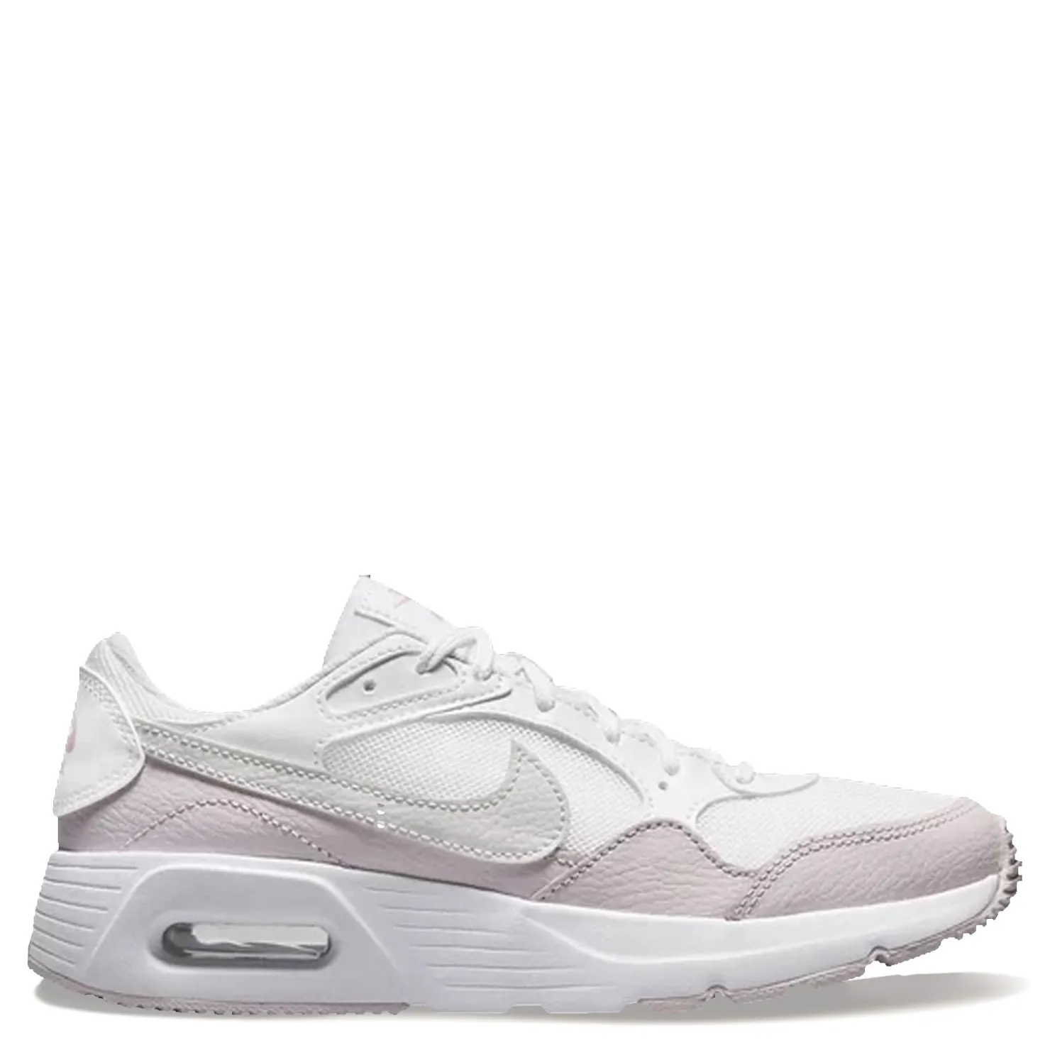 Big Kid (3.5-7)*Nike Girl's , Air Max SC Sneaker - Big Kid White/Pearl Pink