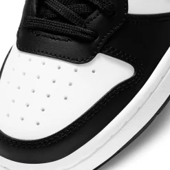 Big Kid (3.5-7)*Nike Girl's , Court Borough Mid 2 Sneaker - Big Kid Black/Sunset Pulse-White