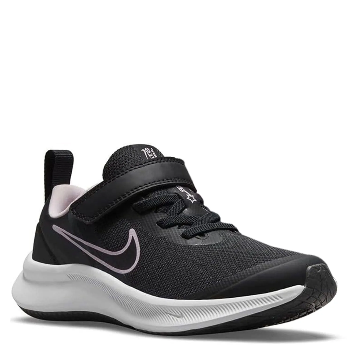 Sneakers & Athletic*Nike Girl's , Star Runner 3 Sneaker - Little Kid Black/Grey