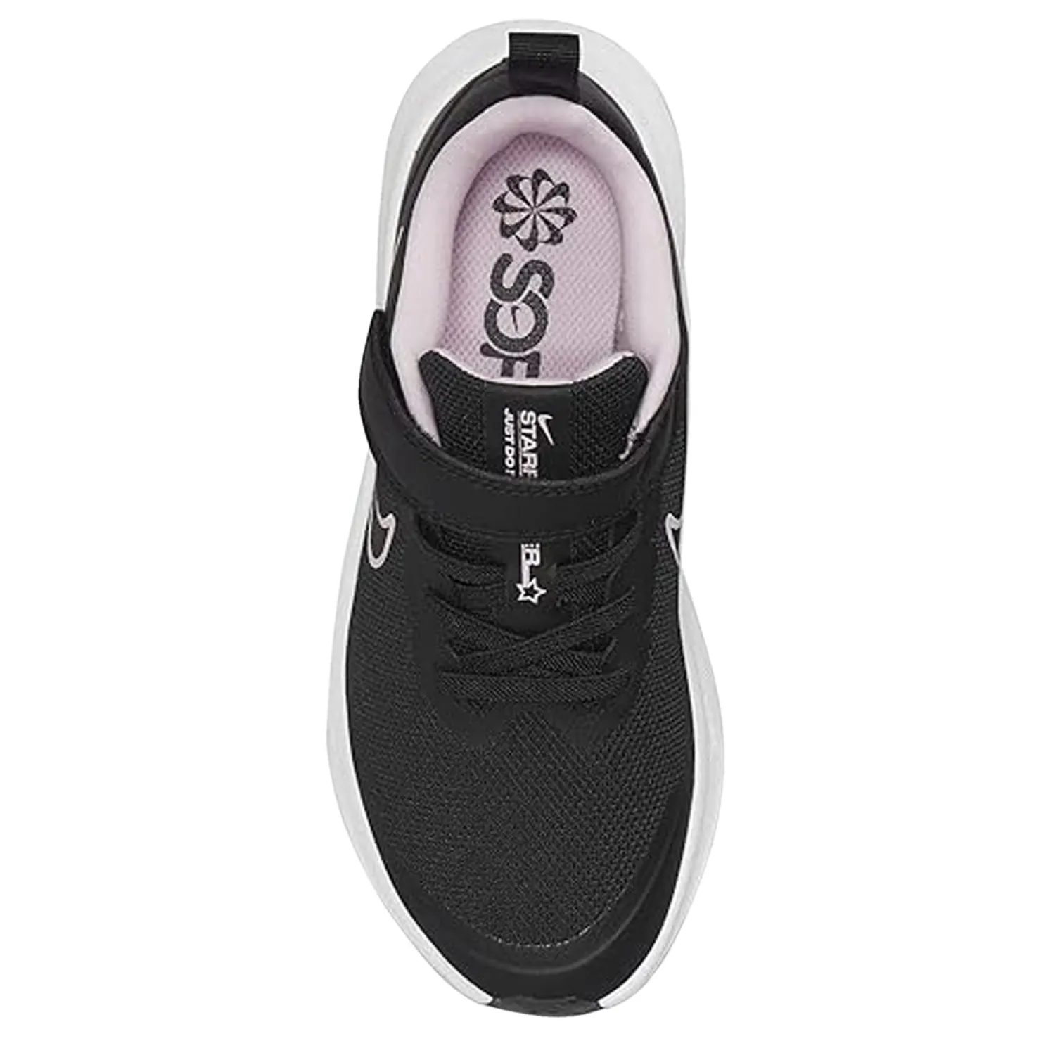 Sneakers & Athletic*Nike Girl's , Star Runner 3 Sneaker - Little Kid Black/Grey