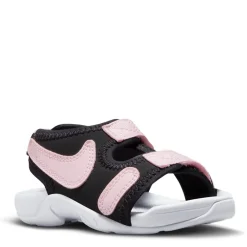 Toddler (3.5-10)*Nike Girl's , Sunray Adjust 6 Sandal - Toddler Black/Pink Foam-White