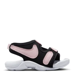Toddler (3.5-10)*Nike Girl's , Sunray Adjust 6 Sandal - Toddler Black/Pink Foam-White