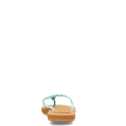 Sandals*Roxy Girl's , Costas II Sandal - Little Kid & Big Kid Aqua