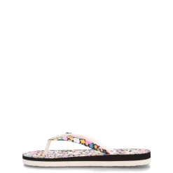 Sandals*Roxy Girl's , RG Pebbles VII Sandal - Little Kid & Big Kid Black Floral Print