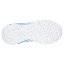 Sneakers & Athletic*Skechers Girl's , Coastline - Flutter Fly Sneaker - Little Kid & Big Kid Blue Multi