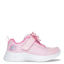 Toddler (3.5-10)*Skechers Girl's , Dreamy Dancer - Xtra Bow Sneaker - Toddler Pink Sparkle/Hot Pink