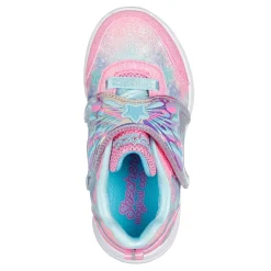 Sneakers & Athletic*Skechers Girl's , Glimmer Kicks - Magical Wings Sneaker - Toddler Pink/Turquoise
