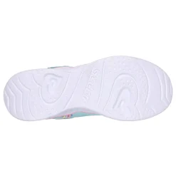 Little Kid (10.5-3)*Skechers Girl's , Heart Lights - Retro Hearts Sneaker - Little Kid Turquoise Multi