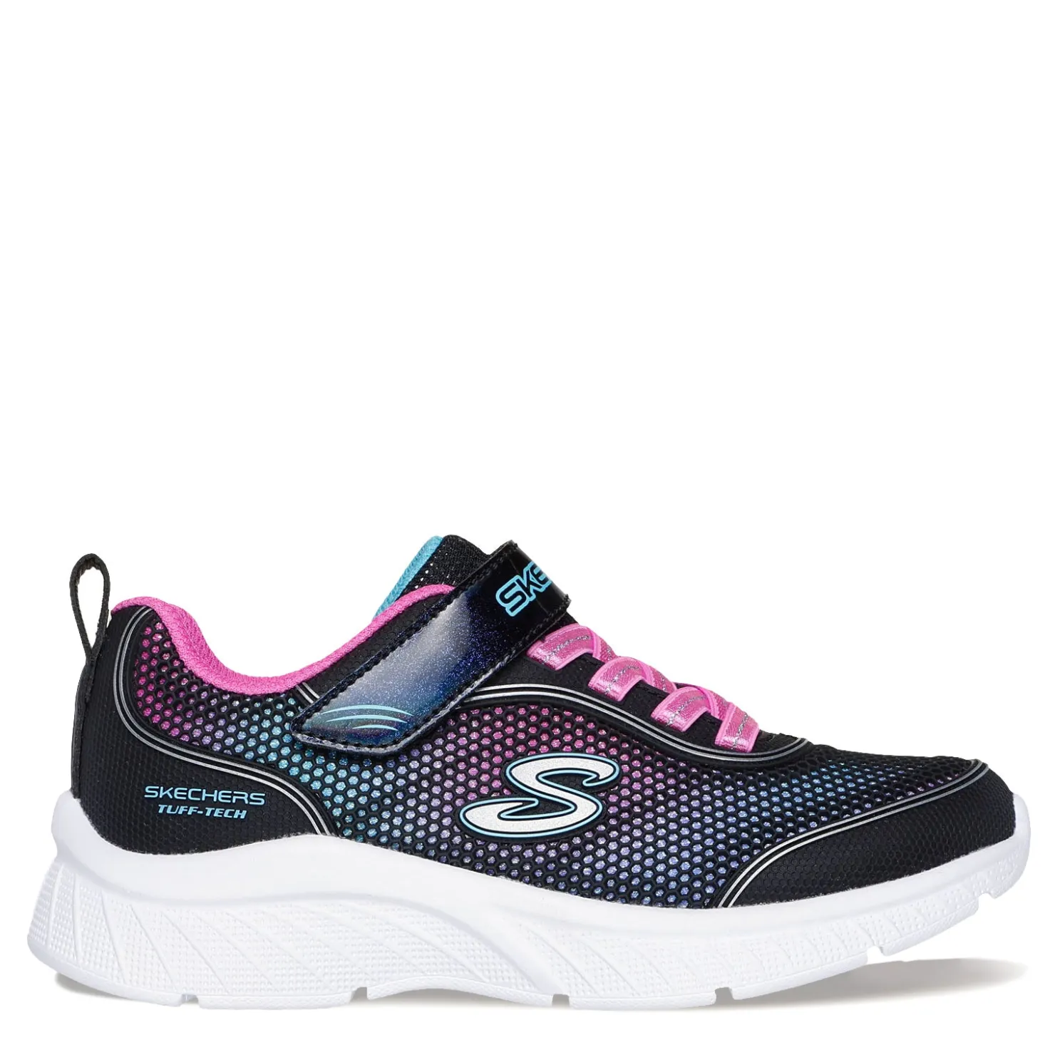 Sneakers & Athletic*Skechers Girl's , Microspec Plus Sneaker - Little Kid & Big Kid Black Multi