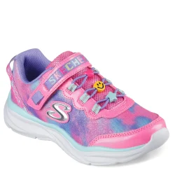 Sneakers & Athletic*Skechers Girl's , Power Jams - Skech Friends Sneaker - Little Kid Pink Multi