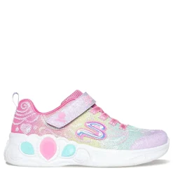 Little Kid (10.5-3)*Skechers Girl's , Princess Wishes Sneaker - Little Kid Pastel Multi