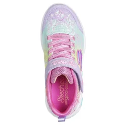 Sneakers & Athletic*Skechers Girl's , Princess Wishes Sneaker - Little Kid Pastel Multi