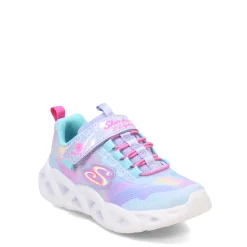 Big Kid (3.5-7)*Skechers Girl's , S Lights: Twisty Brights 2.0 Sneaker - Little Kid Lavender Ombre