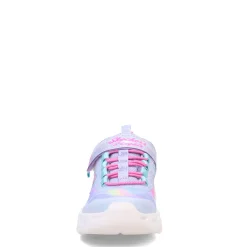 Big Kid (3.5-7)*Skechers Girl's , S Lights: Twisty Brights 2.0 Sneaker - Little Kid Lavender Ombre