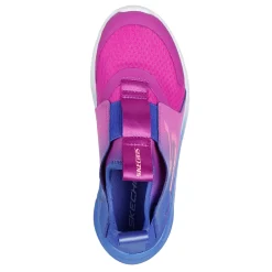 Little Kid (10.5-3)*Skechers Girl's , Skech Fast 2.0 - Vibrant Colors Sneaker- Little Kid & Big Kid Blue/Purple