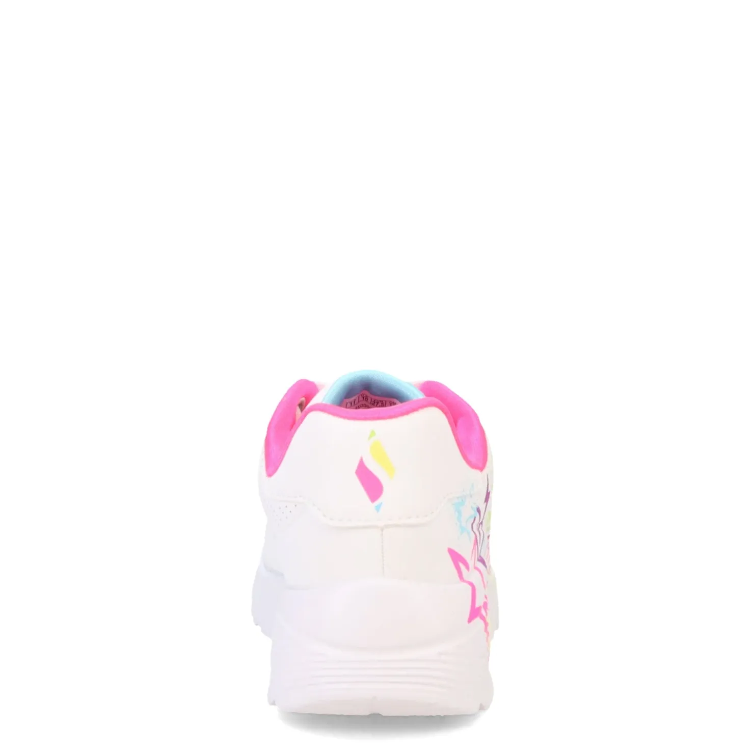 Little Kid (10.5-3)*Skechers Girl's Street, Uno Lite - My Drip Sneaker - Little Kid White Multi