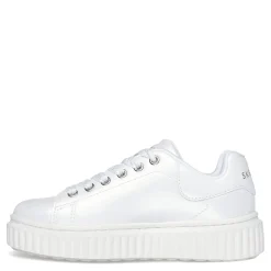 Sneakers & Athletic*Skechers Girl's Street, JGoldcrown: Hi Ridge Sneaker - Little Kid & Big Kid White/Gold