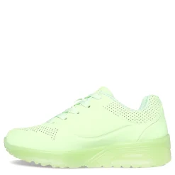 Big Kid (3.5-7)*Skechers Girl's Street, Uno Ice Sneaker - Little Kid Light Green
