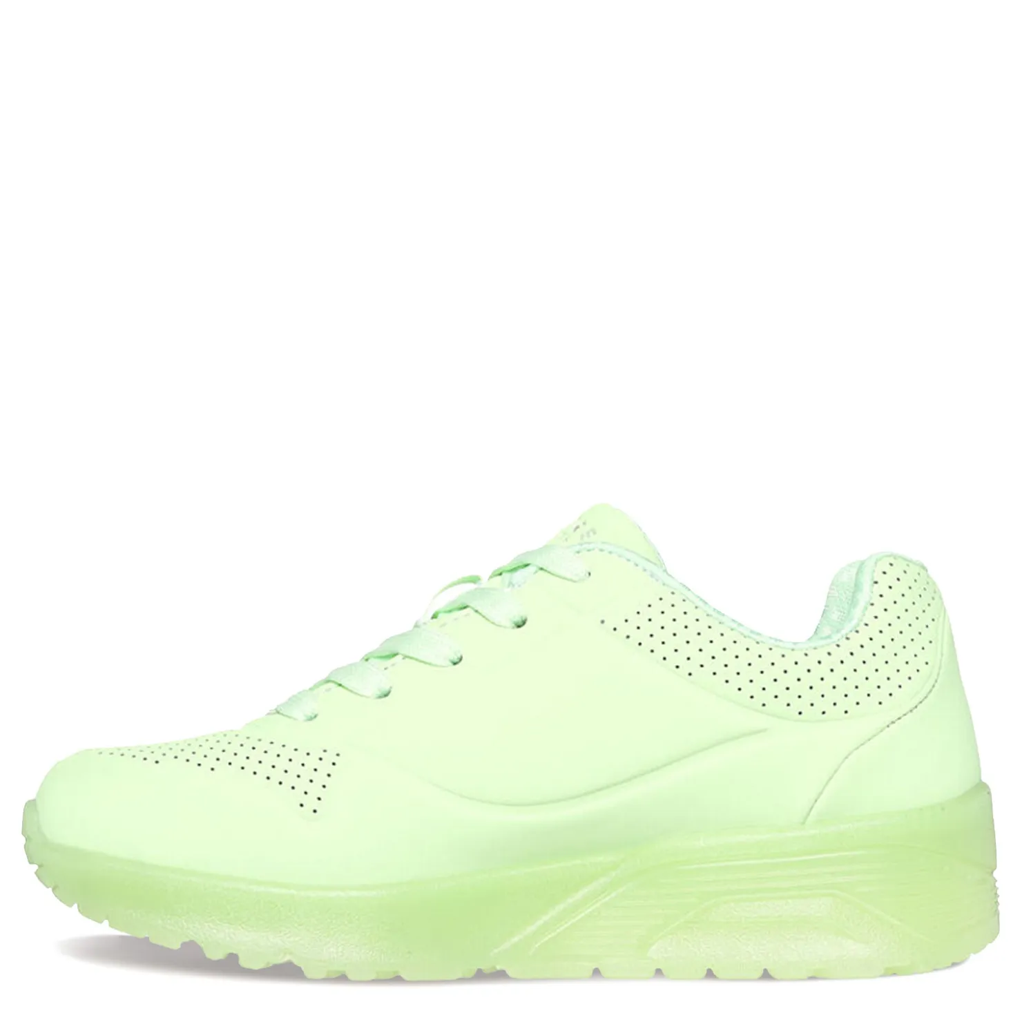 Big Kid (3.5-7)*Skechers Girl's Street, Uno Ice Sneaker - Little Kid Light Green
