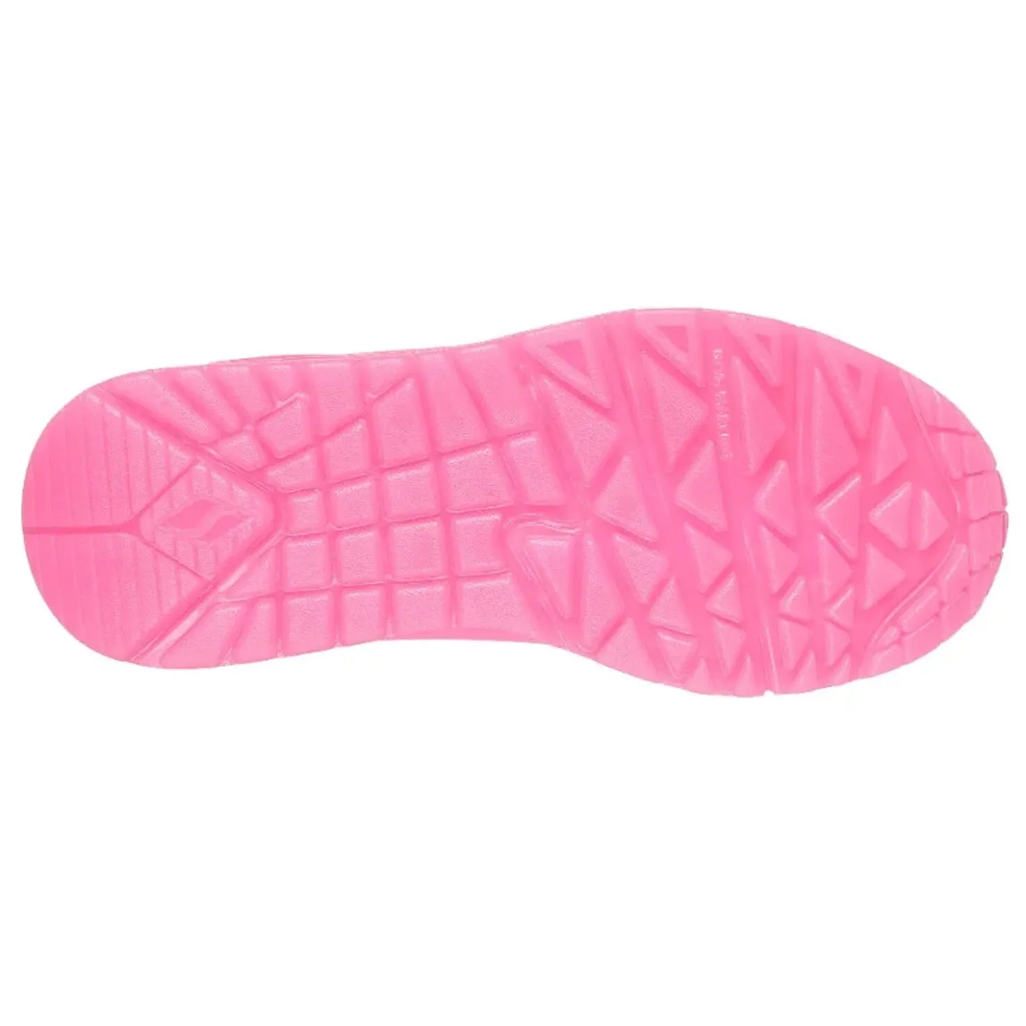 Big Kid (3.5-7)*Skechers Girl's Street, Uno Ice Sneaker - Little Kid Neon Pink