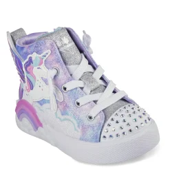 Toddler (3.5-10)*Skechers Girl's , Twinkle Magic Sneaker - Toddler Lavender Multi