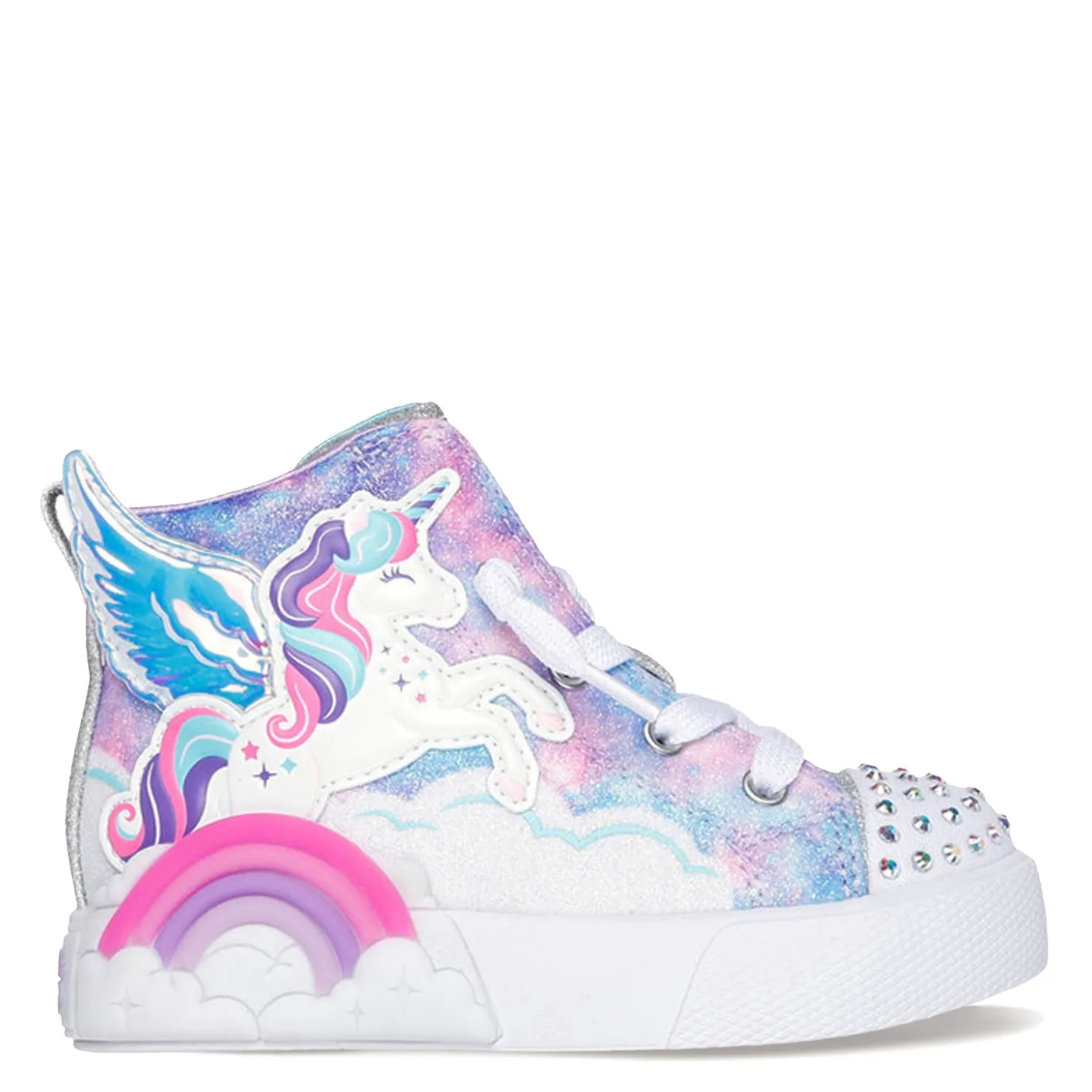 Toddler (3.5-10)*Skechers Girl's , Twinkle Magic Sneaker - Toddler Lavender Multi