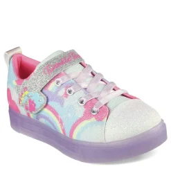 Little Kid (10.5-3)*Skechers Girl's , Twinkle Toes: Twinkle Sparks Ice 2.0 - Shimmering - Little Kid Multi Rainbow