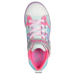 Sneakers & Athletic*Skechers Girl's , Twinkle Toes: Twinkle Sparks Ice 2.0 - Shimmering - Little Kid Multi Rainbow