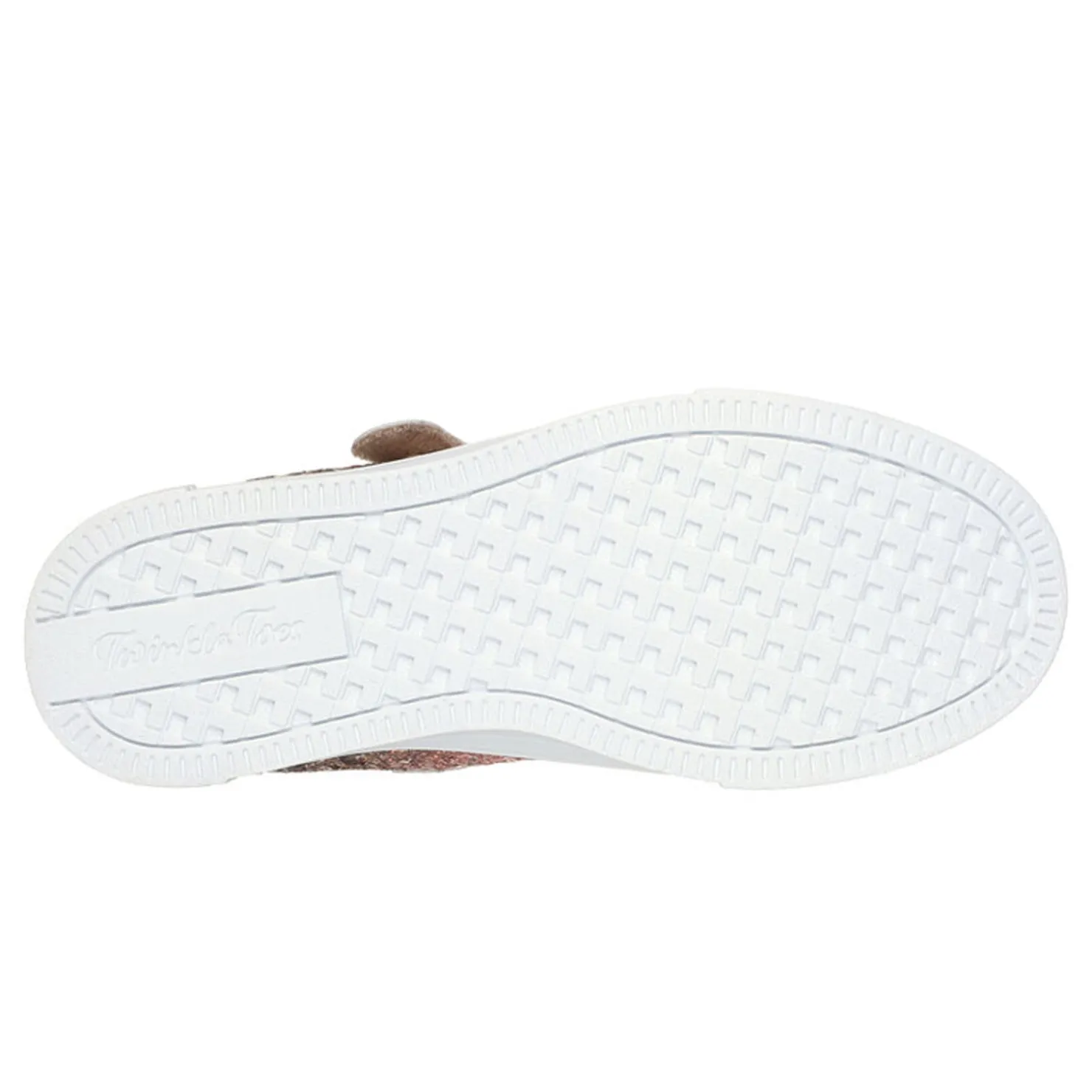Little Kid (10.5-3)*Skechers Girl's , Twinkle Toes: Twinkle Sparks - Sequin Flash Sneaker - Little Kid Silver / Gold