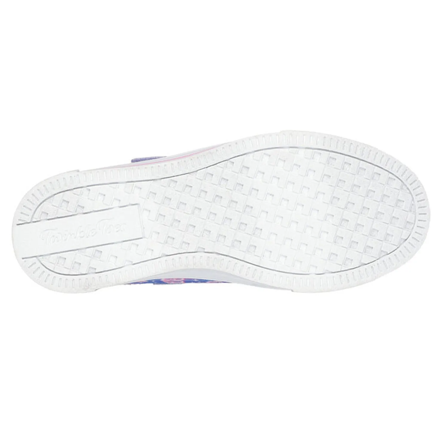Sneakers & Athletic*Skechers Girl's , Twinkle Toes: Twinkle Sparks - Ombre Flutter Sneaker - Little Kid Lavender Multi
