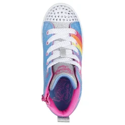 Sneakers & Athletic*Skechers Girl's , Twinkle Toes: Twinkle Sparks - Heart Pop Sneaker - Little Kid Multi