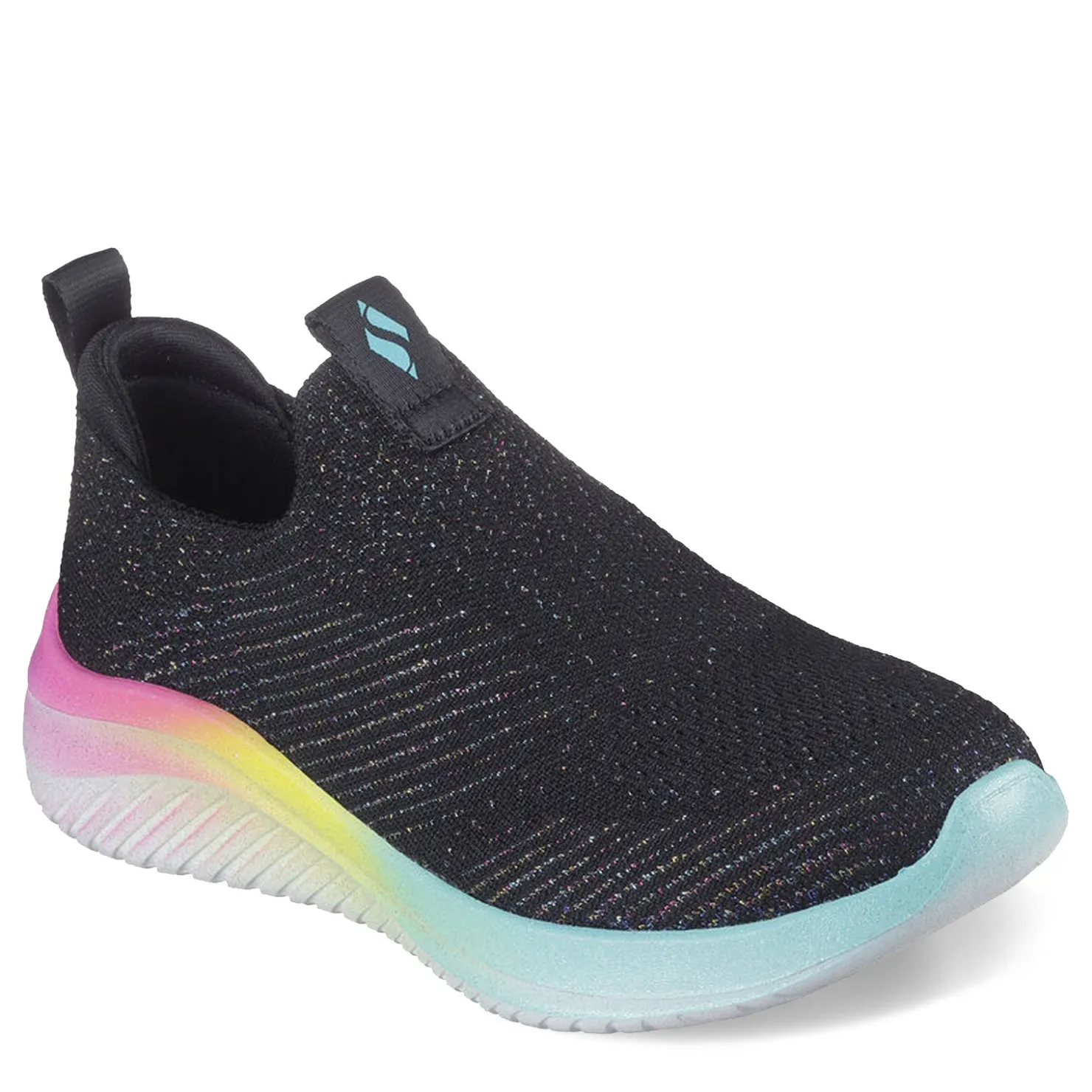 Big Kid (3.5-7)*Skechers Girl's , Ultra Flex 3.0 - Shimmer Stroll Sneaker - Little Kid & Big Kid Black Multi
