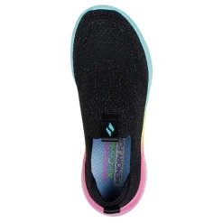 Big Kid (3.5-7)*Skechers Girl's , Ultra Flex 3.0 - Shimmer Stroll Sneaker - Little Kid & Big Kid Black Multi