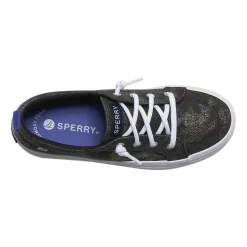 Big Kid (3.5-7)*Sperry Girl's , Crest Vibe Platform Sneaker - Little Kid & Big Kid Black Multi