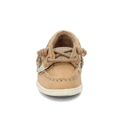 Boat Shoes*Sperry Girl's Kids, Shoresider Jr Boat Shoe - Toddler & Little Kid Linen