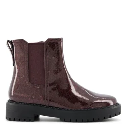 Big Kid (3.5-7)*TOMS Girl's , Bennet Boot - Little Kid & Big Kid Blackberry Coated Glitter
