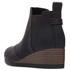 Little Kid (10.5-3)*TOMS Girl's , Kelsey Bootie - Little Kid & Big Kid Black