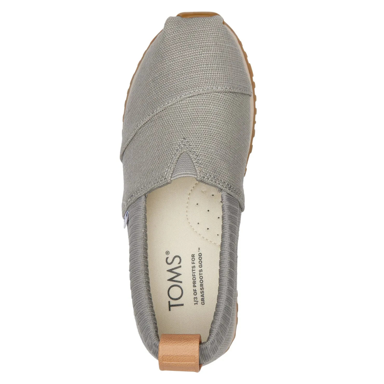 Flats*TOMS Girl's , Resident Slip-On - Little Kid & Big Kid Drizzle Grey