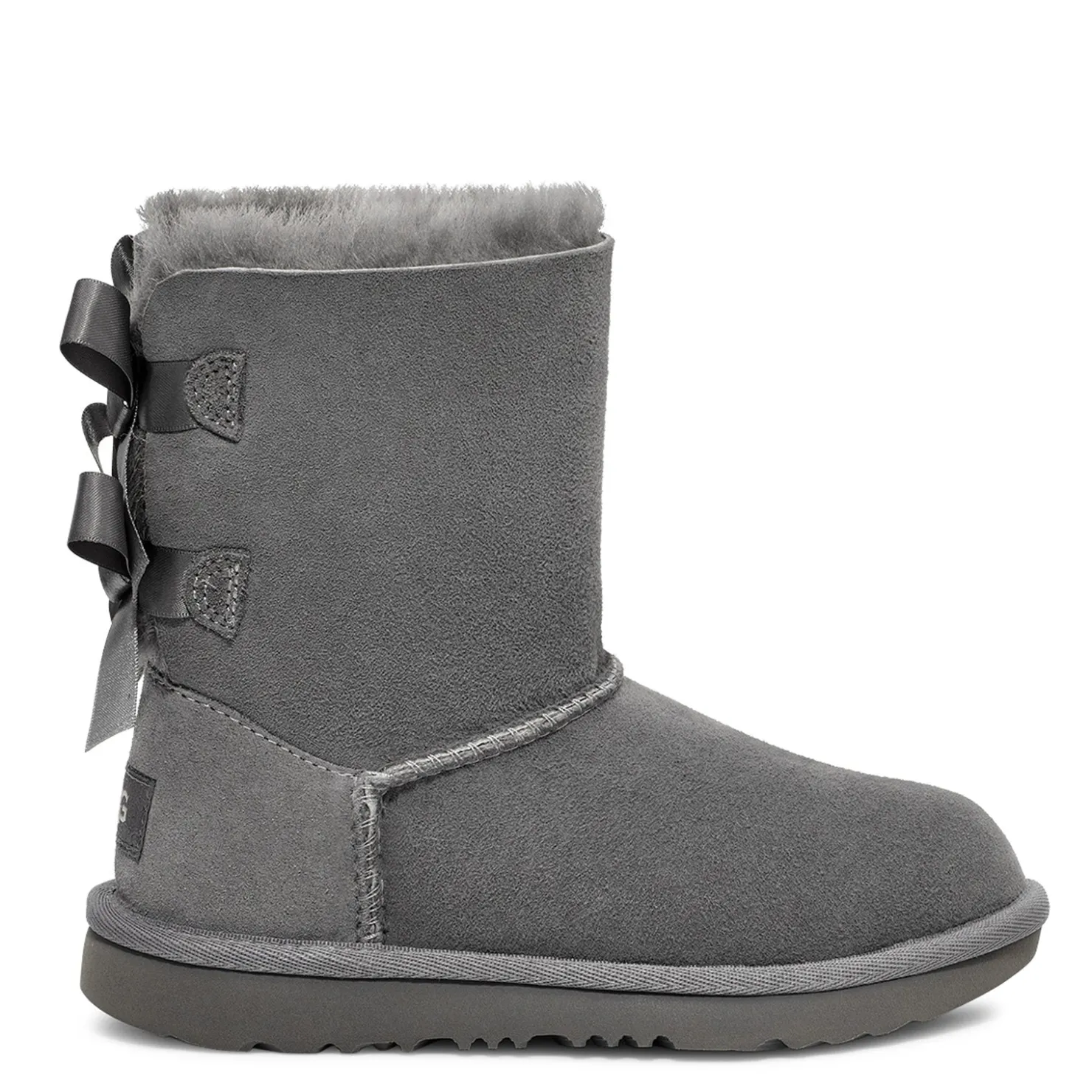 Boots*UGG Girl's , Bailey Bow II Boot - Little Kid & Big Kid Grey