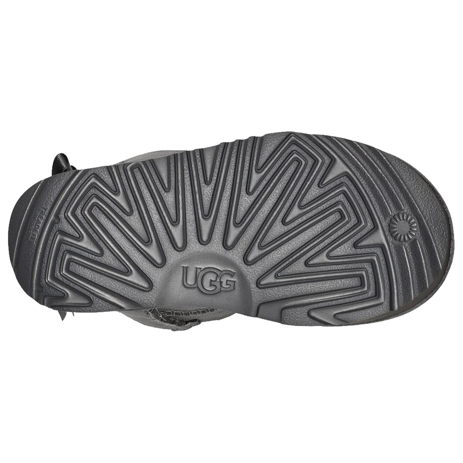 Boots*UGG Girl's , Bailey Bow II Boot - Little Kid & Big Kid Grey