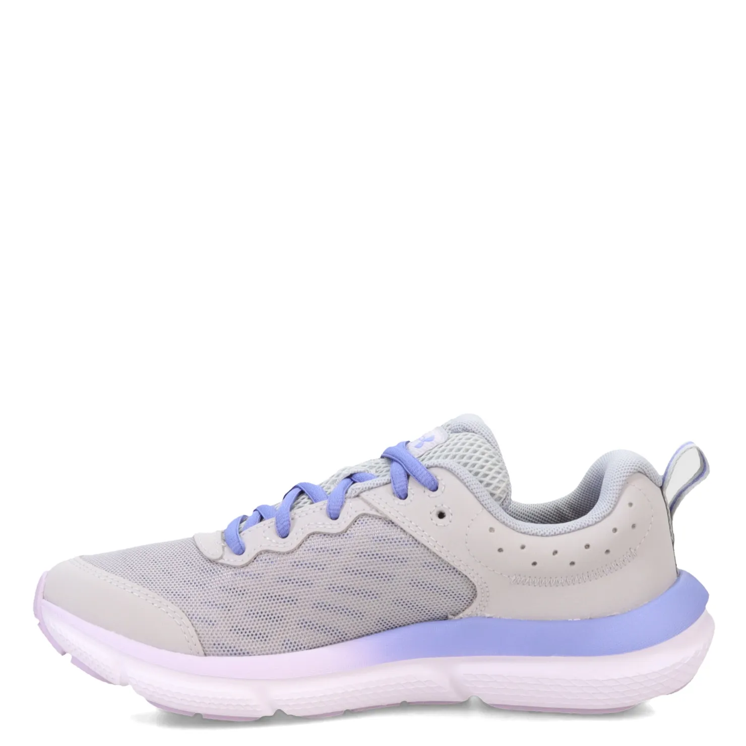 Big Kid (3.5-7)*Under Armour Girl's , Assert 10 Running Shoe - Big Kid Mod Gray/Nebula Purple/Baja Blue